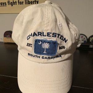 Charleston South Carolina velcro adjustable hat